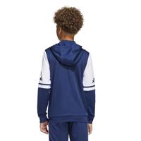 adidas Squadra 25 Hooded Trainingsjack Kids Donkerblauw Wit - thumbnail