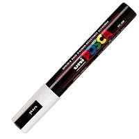 Uni-Posca Posca marker, afm pc-5m, lijndikte 2,5 mm, medium, wit, 1 stuk - thumbnail