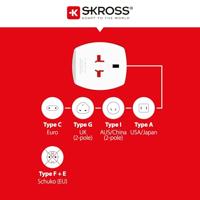 Skross 1302961 Reisstekker MUV USB (4xA) - thumbnail