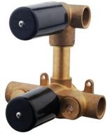 Wiesbaden inbouwdeel 2-wegs douchethermostaat - thumbnail