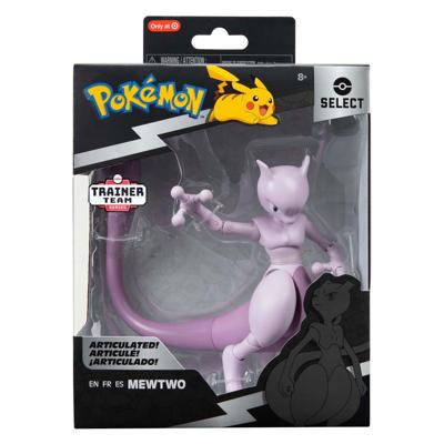 Jazwares Pokémon select figuur mewtwo, 15cm