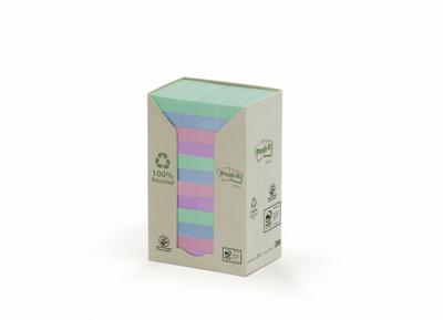Memoblok post-it 653rpt 38x51mm rainbow pastel