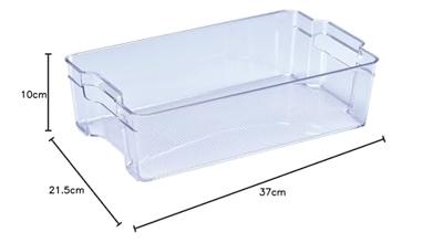 Organiser voor de koelkast Mondex Transparant 37 x 21,5 x 10 cm