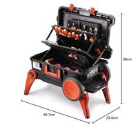 Wiha Gereedschapskoffer (gevuld) 104-delig Electricien, Handwerker, Professioneel, VDE (l x b x h) 680 x 497 x 336 mm - thumbnail