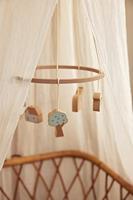 Jollein Sluier babybed vintage 155 cm Boho Lace Ivory - thumbnail