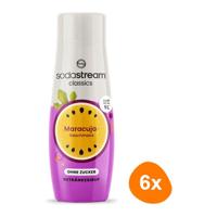 SodaStream - Passievrucht Suikervrij Siroop - 6x 440ml - thumbnail