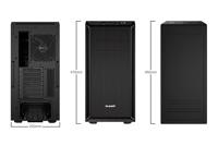 BeQuiet Pure Base 600 Midi-tower PC-behuizing Zwart - thumbnail