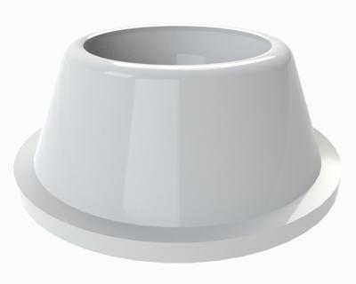 IDEAL Rubberen stootdoppen voor zwembadtrap - verstelbaar IDEAL Rubberen stootdoppen voor zwembadtrap - verstelbaar