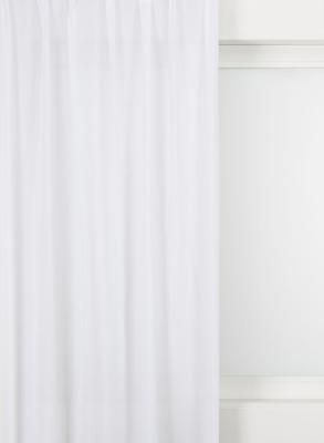 HEMA Gordijnstof voile Java wit (wit)