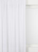 HEMA Gordijnstof voile Java wit (wit) - thumbnail