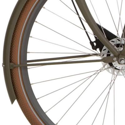 Cortina spatbordstang voor 28 u4 dark olive matt