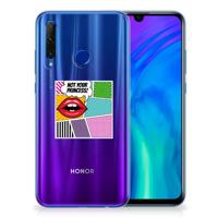Honor 20 Lite | Sillicone Back Cover | Popart Princess - thumbnail