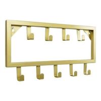 LOFT42 Bono Small Kapstok - Goud - Metaal - 9 haken - 50x26x4 - thumbnail