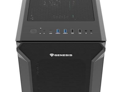 GENESIS NPC-1997 Irid 505F Midi Tower in Zwart