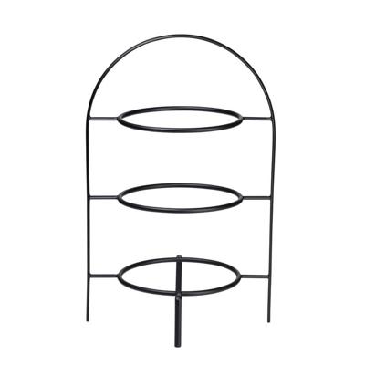 ASA Selection Etagere / Serveertoren A Table - Zwart - ø 21 cm - 3-Laags ASA Selection Etagere / Serveertoren A Table - Zwart - ø 21 cm - 3-Laags