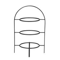 ASA Selection Etagere / Serveertoren A Table - Zwart - ø 21 cm - 3-Laags - thumbnail