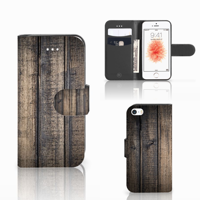 Apple iPhone 5 | 5s | SE | Book Style Case | Steigerhout - thumbnail