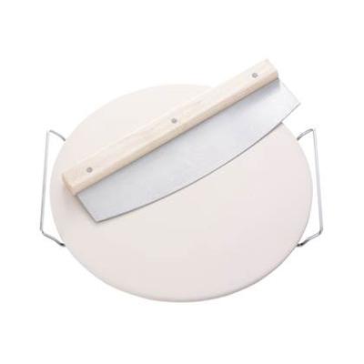 Leifheit 3159 Pizzasteen Rond Met Mes