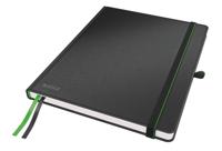 Leitz 44740095 Notitieboek Gelinieerd Zwart Aantal paginas: 80 DIN B5 - thumbnail