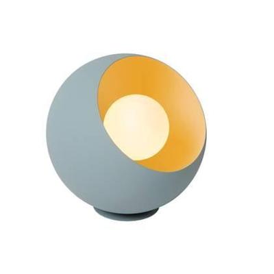 Lucide DOREDOS - Tafellamp - Ø 20 cm - 1xE27 - Pastel blauw