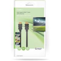 Nedis High Speed ??HDMI™-Kabel met Ethernet | HDMI™ Connector | HDMI™ Connector | 4K@60Hz | ARC | 18 Gbps | 5.00 m | Rond | PVC | Zwart | Doos - - thumbnail