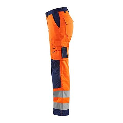 Blåkläder Dames werkbroek High-Vis zonder spijkerzakken 71551811 | High-Vis Oranje/Marineblauw | Maat 48 - 7330509502402 Blåkläder Dames werkbroek High-Vis zonder spijkerzakken 71551811 | High-Vis Oranje/Marineblauw | Maat 48 - 7330509502402