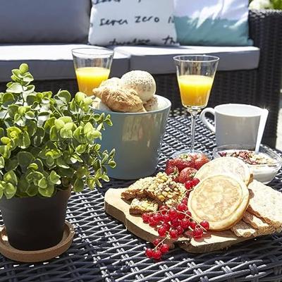 California bijzettafel antraciet