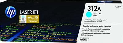 HP toner 312A, 2 700 pagina's, OEM CF381A, cyaan