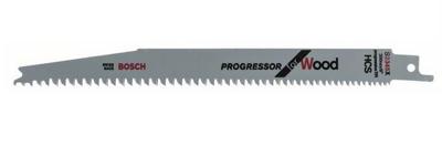 Bosch Accessoires S 2345 X Reciprozaagblad | voor hout | 200 mm | 5 stuks - 2608654404 - thumbnail