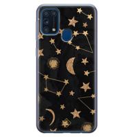 Samsung Galaxy M31 siliconen hoesje - Counting the stars - thumbnail