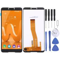 LCD-scherm en digitizer volledige montage voor Wiko Y70 (zwart) - thumbnail