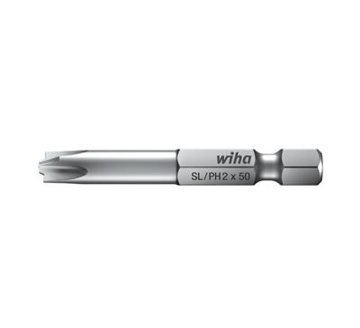 Wiha 7049XZ1050 Bit Professional 50 mm PlusMin/Pozidriv 1/4" E6,3 SL/PZ1 - 32494