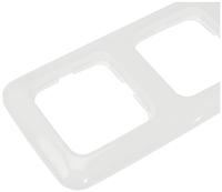 Busch-Jaeger afdekraam 5-voudig wit 2515 214 - thumbnail
