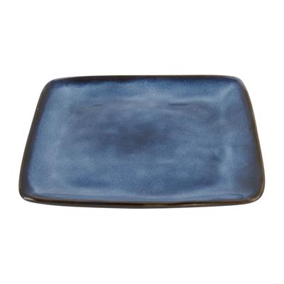 Vierkant bord Toscane - donkerblauw - 20x20 cm Vierkant bord Toscane - donkerblauw - 20x20 cm