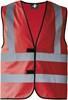 Korntex KX140 Hi-Vis Safety Vest With 4 Reflective Stripes Hannover - Red - 5XL - thumbnail
