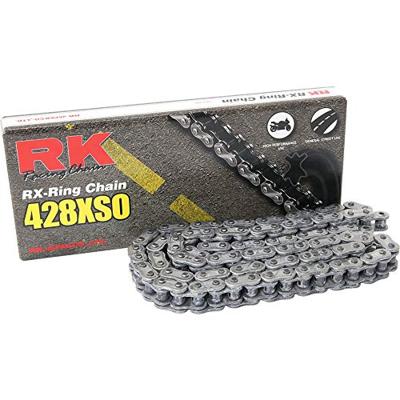 RK Chains 428 xso 124 c gray/gray open