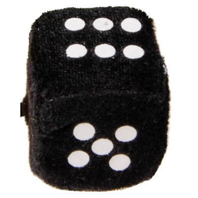 LG Imports knuffeldobbelsteen 4,5 cm zwart LG Imports knuffeldobbelsteen 4,5 cm zwart