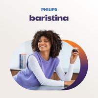 Philips BAR311/60 Baristina Melkopschuimer - Zwart - thumbnail