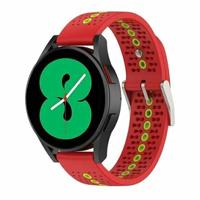 Garmin Venu 2 & 3 - Dot Pattern bandje - Rood - thumbnail