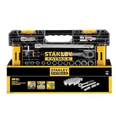 Stanley FATMAX 1/2" L PRO-STACK Doppenset 1/2" FMMT98103-1 dopsleutel - thumbnail