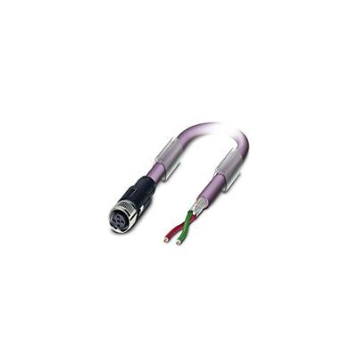 Phoenix Contact 1518070 Sensor/actuator dataconnector, geassembleerd M12 Aantal polen (sensoren): 2 Bus, recht 5.00 m 1 stuk(s) Phoenix Contact 1518070 Sensor/actuator dataconnector, geassembleerd M12 Aantal polen (sensoren): 2 Bus, recht 5.00 m 1 stuk(s)