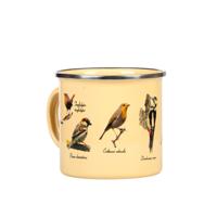Esschert Design Emaille mok vogels - thumbnail