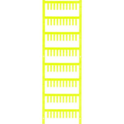 Weidmüller 1919340000 SF 1/12 NEUTRAL GE V2 Kabelmarkering Montagemethode: Vastklemmen Markeringsvlak: 3.20 x 12 mm Geel Aantal markeringen: 400 400 stuk(s)