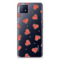 OPPO A53 5G | OPPO A73 5G | TPU bumper | Hearts - thumbnail