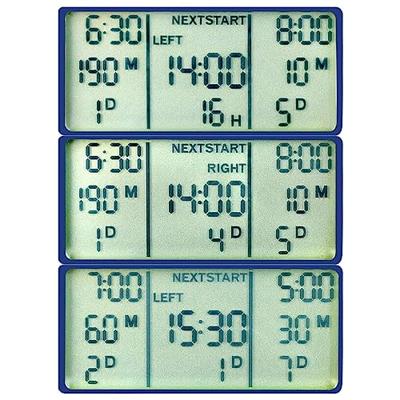 Watertimer met dubbele uitgang automatisch digitaal - thumbnail