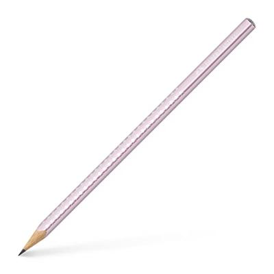 Faber Castell Potlood Grip sparkle - rose metallic