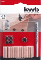 kwb 028066 Hout-spiraalboorset 31-delig 6 mm 31 stuk(s) - thumbnail
