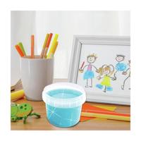 SES slime - blauw glitter 140g - thumbnail