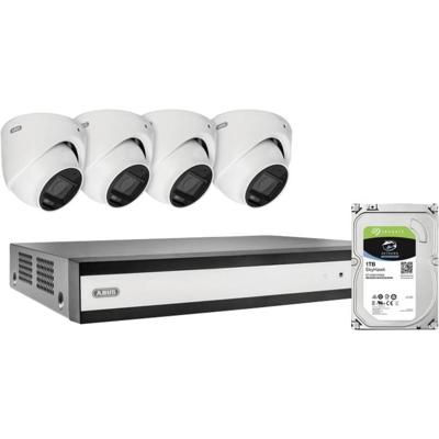 ABUS ABUS TVVR33843D 8-Kanal Hybrid Analog Komplettset TVVR33843D IP-Bewakingsset Kabelgebonden 2960 x 1665 Pixel