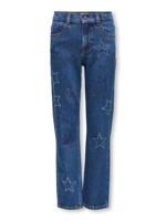 Kids ONLY winter jeansbroek meisjes - blauw - KogCarly - straight fit - thumbnail